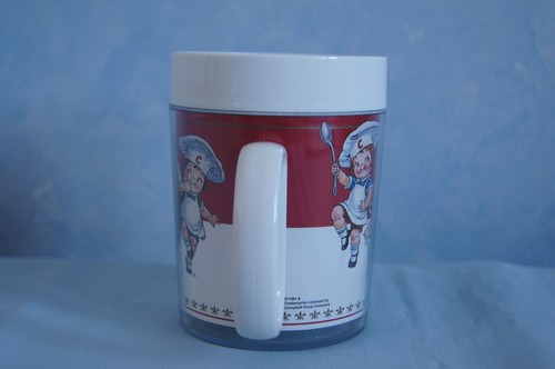 Campbell Soup Thermo-Serv insulated mug cup 3 cooks 1994 M'm! M'm! Good! - Picture 4 of 8