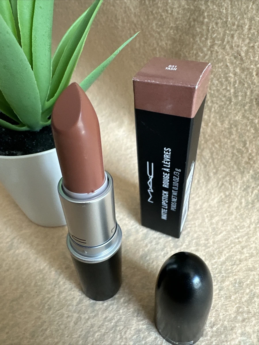 MAC Cosmetics Lipstick YASH 631 Retro Matte Rouge A Levres Authentic New In  Box