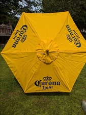 corona light market canvas patio umbrella - NEW IN BOX