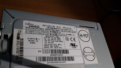 Alimentation PC Fujitsu Siemens DPS-210FB 210W - Pour ESPRIMO P2550/P2560 - Occasion Fonctionnelle