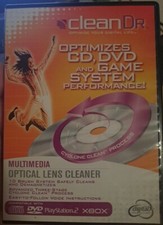 Clean Dr. Multimedia Optical Lens Cleaner 10 Brush System Digital Christmas Used
