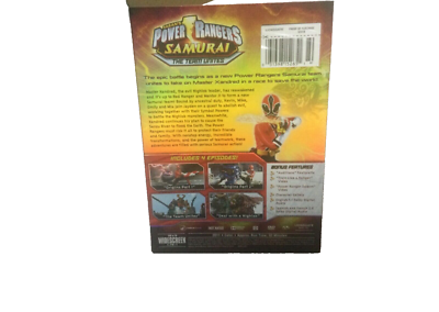 🌠Power Rangers Samurai: The Team Unites Vol. 1 DVD (Sealed+Sleeve