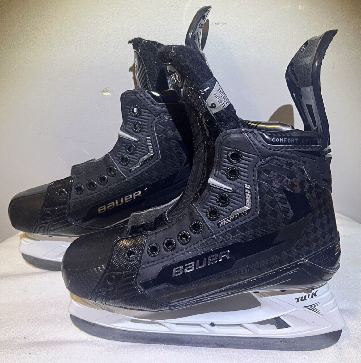 🔥Bauer Supreme Mach size 6 Fit 1 Skates + Fly Ti Blades