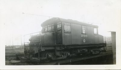 JJ700E RP 40er Jahre? NORTH COAST LINES RAILROAD ENGINE #250 N C T Co WO ?