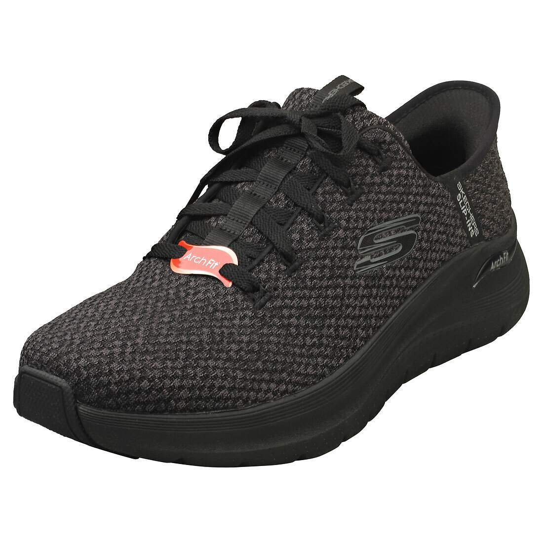 Skechers Slip-ins Arch Fit 2.0 Vegan Uomo Black Formatori Casuale - 45 EU