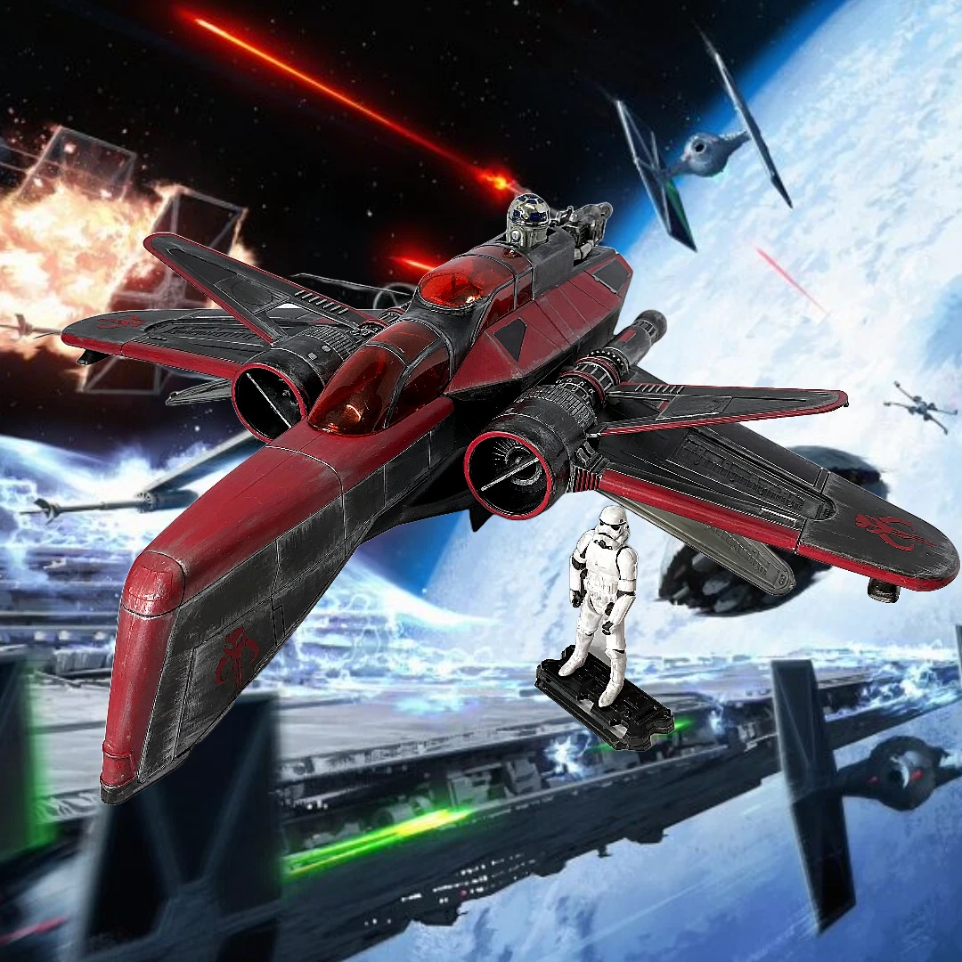 Mandalorian gunship clearance