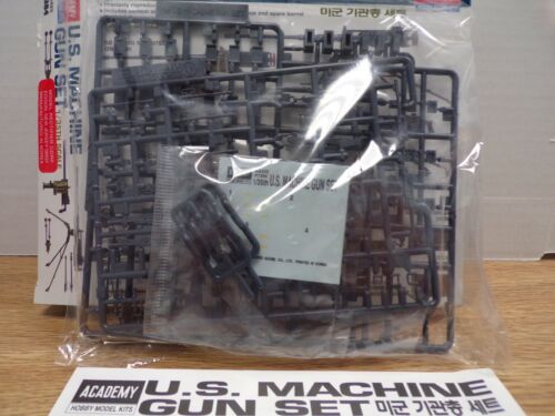 U.S. Machine Gun Set 1/35 Academy Plastic Model 021821DBT2 - Picture 3 of 4