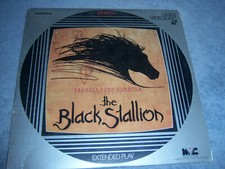 "The Black Stallion" Laser Disc Famous Horse Story, Mickey Rooney Teri Garr