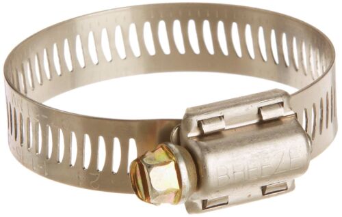 Abrazadera de manguera BREEZE BANDA DE ACERO INOXIDABLE #28 1-5/16" a 2-1/4" (4 Abrazaderas) EE. UU. - Imagen 2 de 2