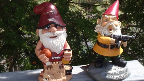 Gnome Big Mouth Miami Heat NBA