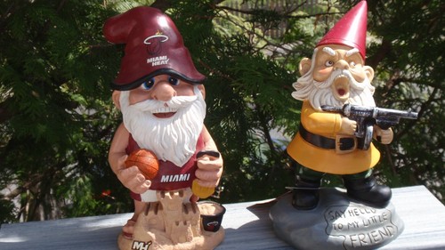  GNOME BIG MOUTH  MIAMI HEAT NBA - Picture 1 of 8