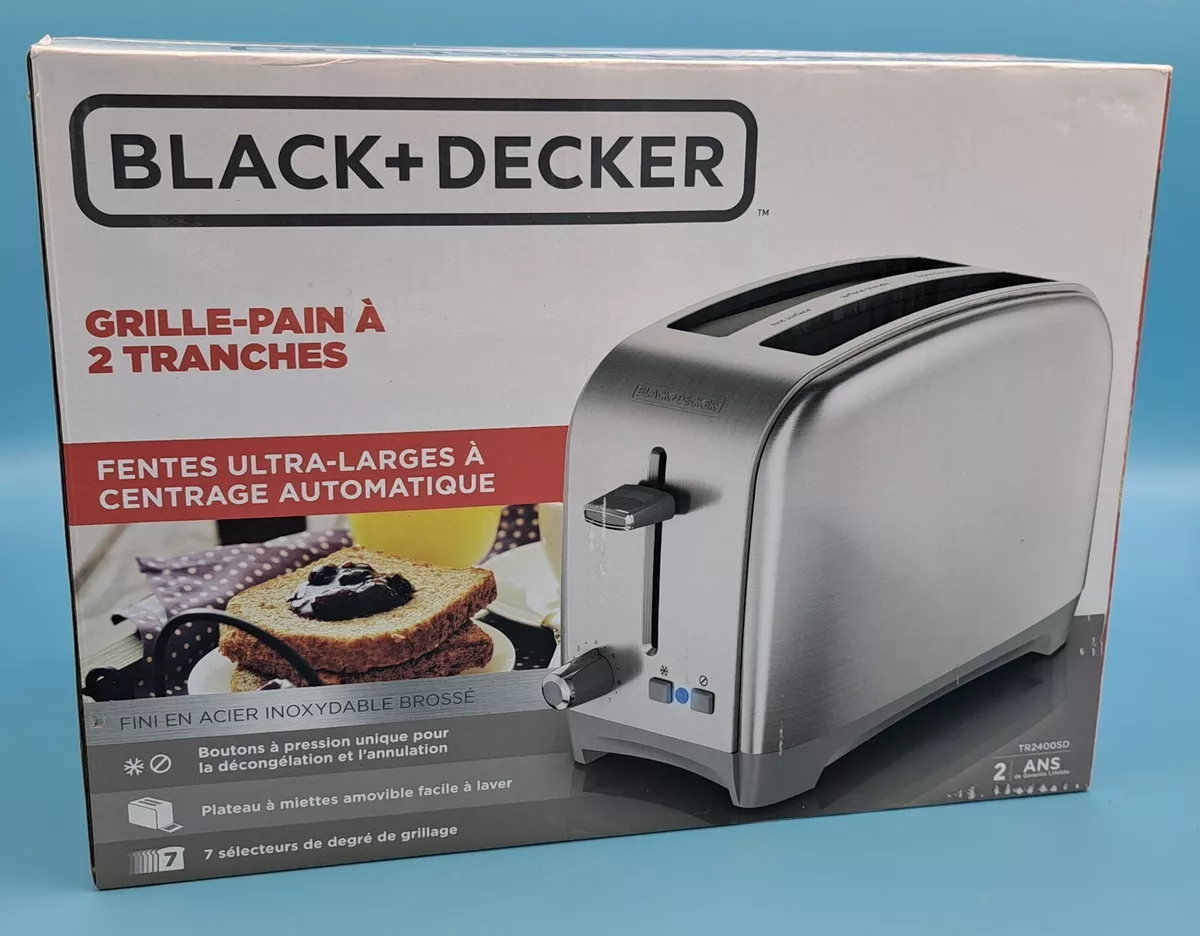 Black & Decker 2-Slice Toaster - Black