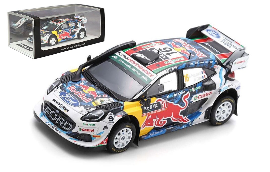 スパーク 1/43 フォード プーマRally1 2024サファリ Spark S6875 Ford