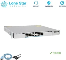 Cisco C9300-24UX-A  9300 24-Port MGig UPOE, Network Advantage-Lifetime WRNT