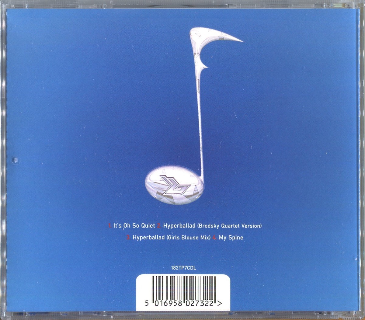 BJORK It's Oh So Quiet EP CD2 Björk MY SPINE Hyperballad