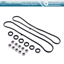 For Honda Acura 1998-2004 24V V6 J30A1 J35A4 Valve Cover Gasket Set 3.0 3.2 3.5L
