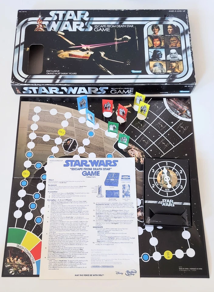 Star Wars Escape From Death Star Juego de Mesa Grand Moff Tarkin Figura NO INCLUYE Foto 2 de 4