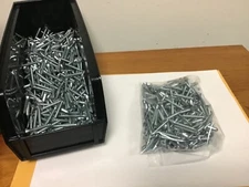 New Qty (250) #8 X 1 1/4"  Phillips Flat Head Sheet Metal Screws, Zinc Plated