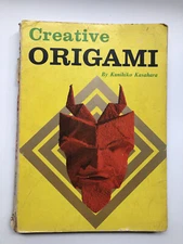 Creative Origami by Kunihiko Kasahara 1978 Oversize Paperback Book