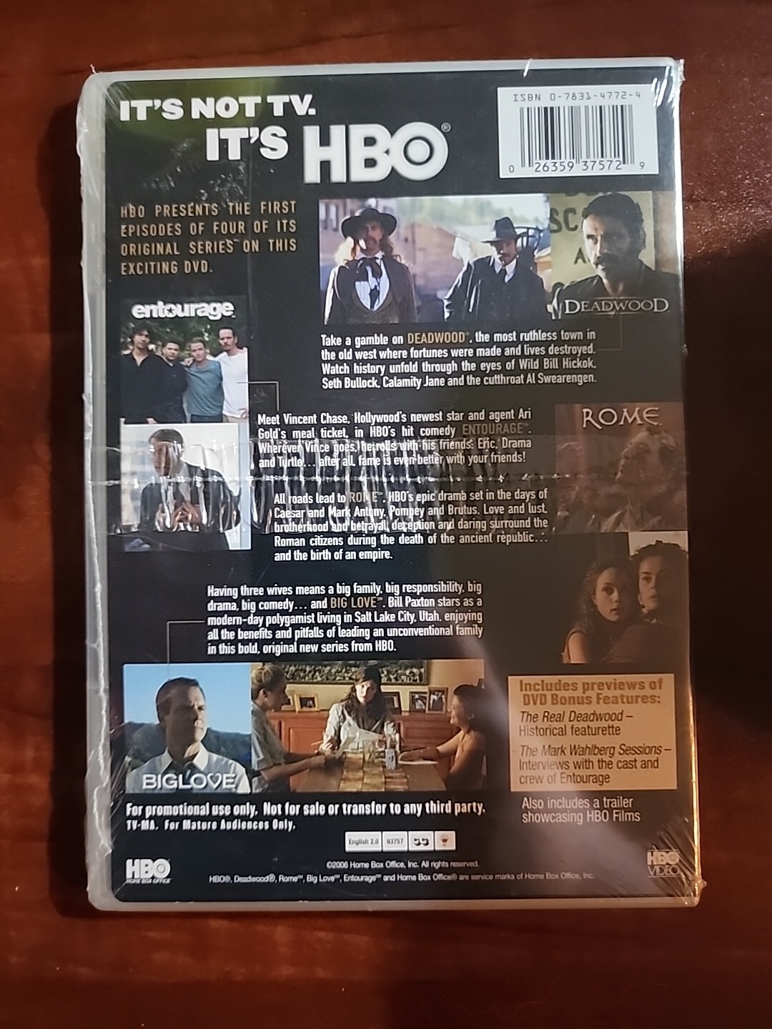 Hbo Series Sampler Disc (DVD) for sale online | eBay