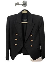 Balmain blazer Size 36, Color Black. Lovely Pre-owned Condition, 100 Cotton