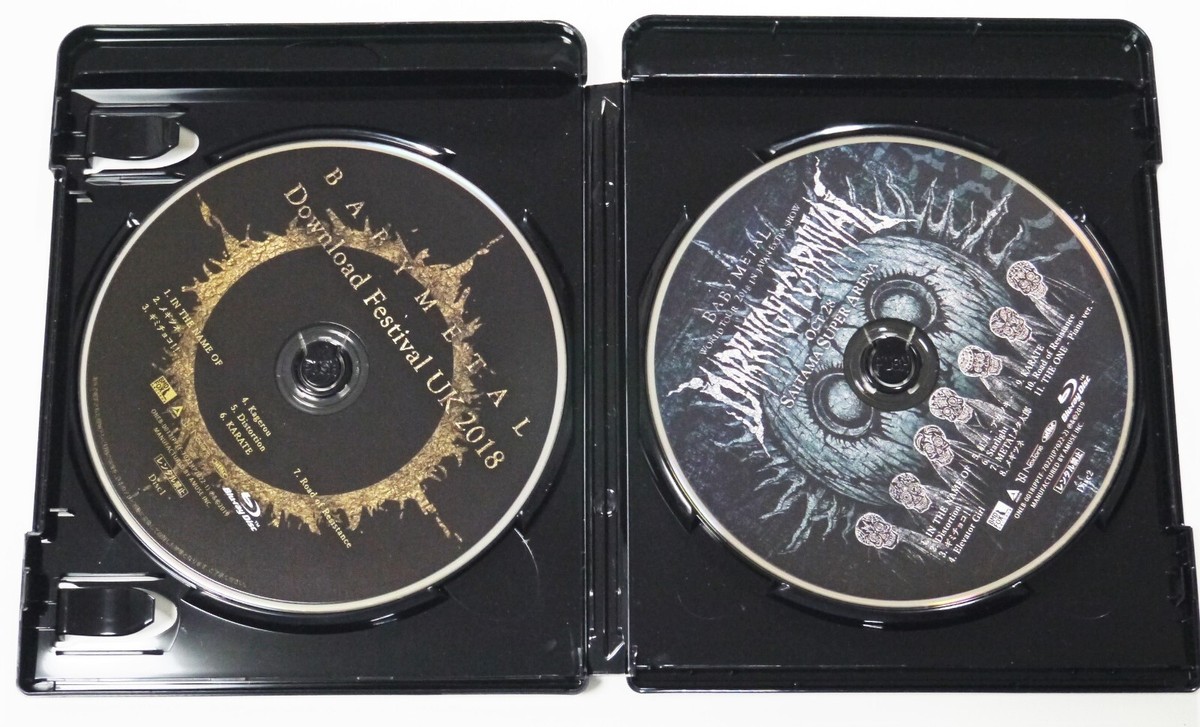 BABYMETAL CHOSEN SEVEN 2 Blu-ray Download Festival UK +Dark Knight 
