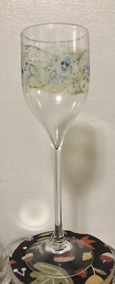 JOSH SIMPSON BLUE CLOUD 9 WINE GLASS