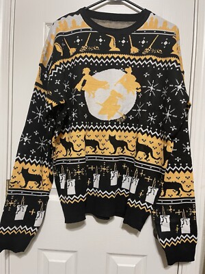 Ugly  Sweater  Sweatshirt Tops Fall Halloween Knitted Sweater (NEW) Size (S)