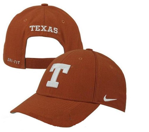 Nike Hombres Texas Longhorns Entrenadores Legacy91 Dri-Fit Gorra Ajustable Naranja Quemado - Imagen 3 de 3