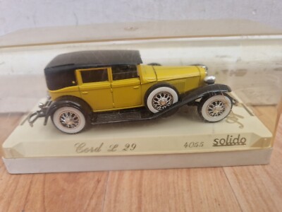Modèle Réduit Solido 1/43 CORD L29, Bleu, échelle 1:43 - Occasion, âge D'or Des Voitures