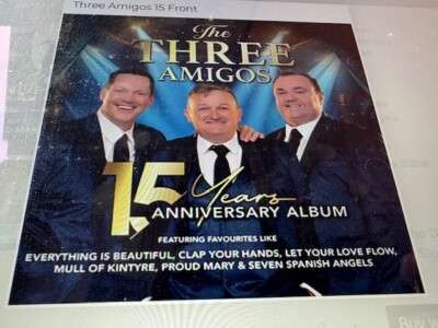 The Three Amigos 15 Years Anniversary CD extended edition with 3 medley tracks