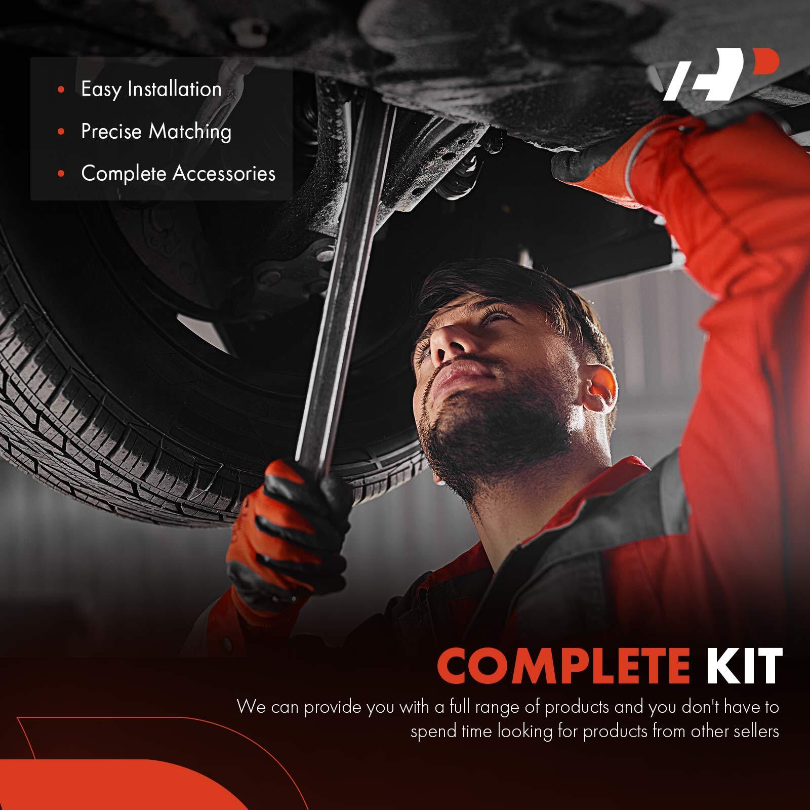 16x Front Upper & Lower Control Arm Ball Joint Sway Bar Tie Rod for Acura Honda