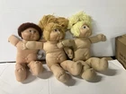 3 Vintage Cabbage Patch Kids CPK Doll Lot