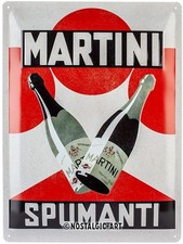Nostalgic-Art - Bar Küche Kneipe Blechschild Metallschild 30x40cm - Martini