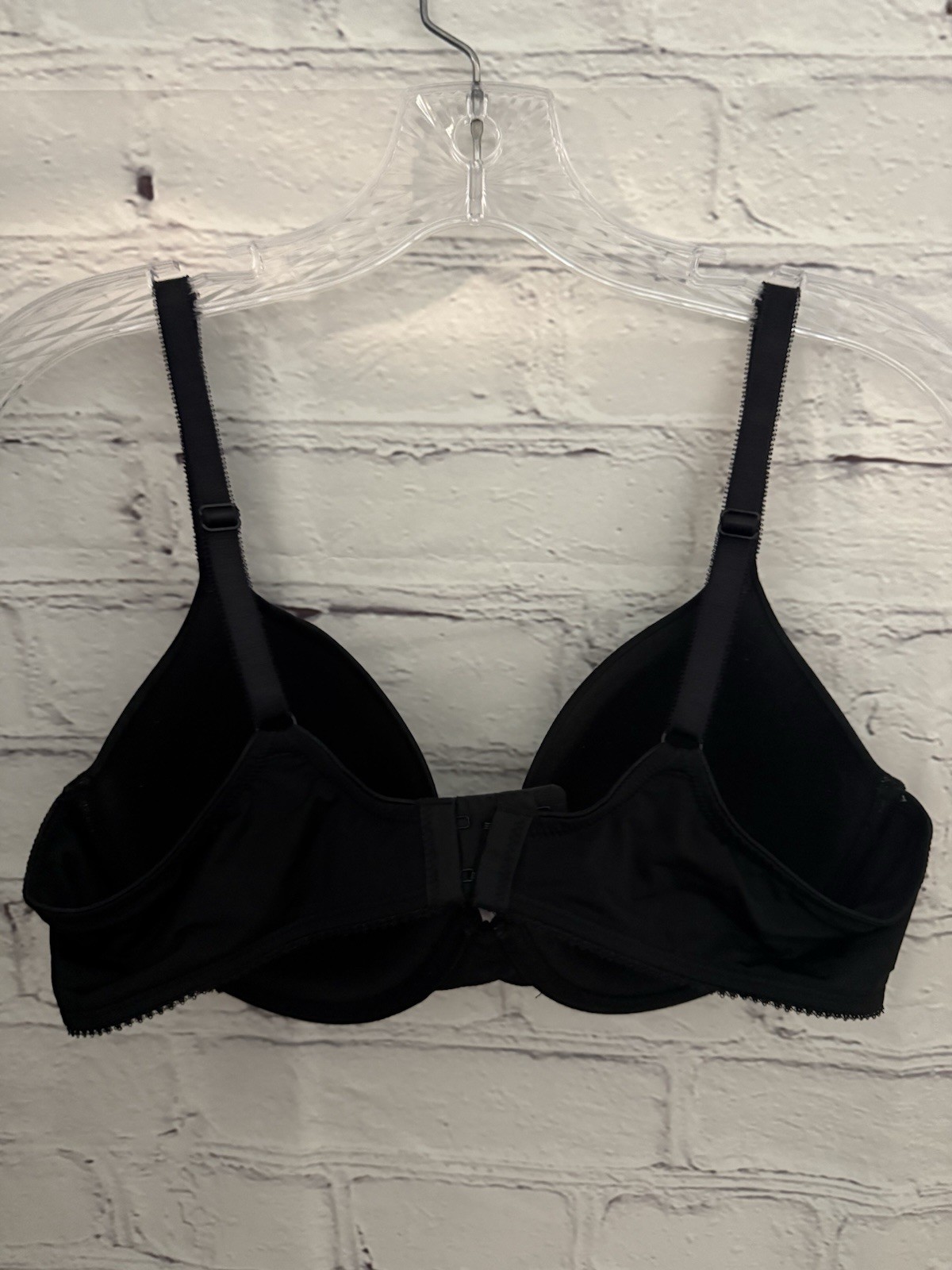 Calvin Klein Solid Black Padded Underwired Bra Si… - image 6