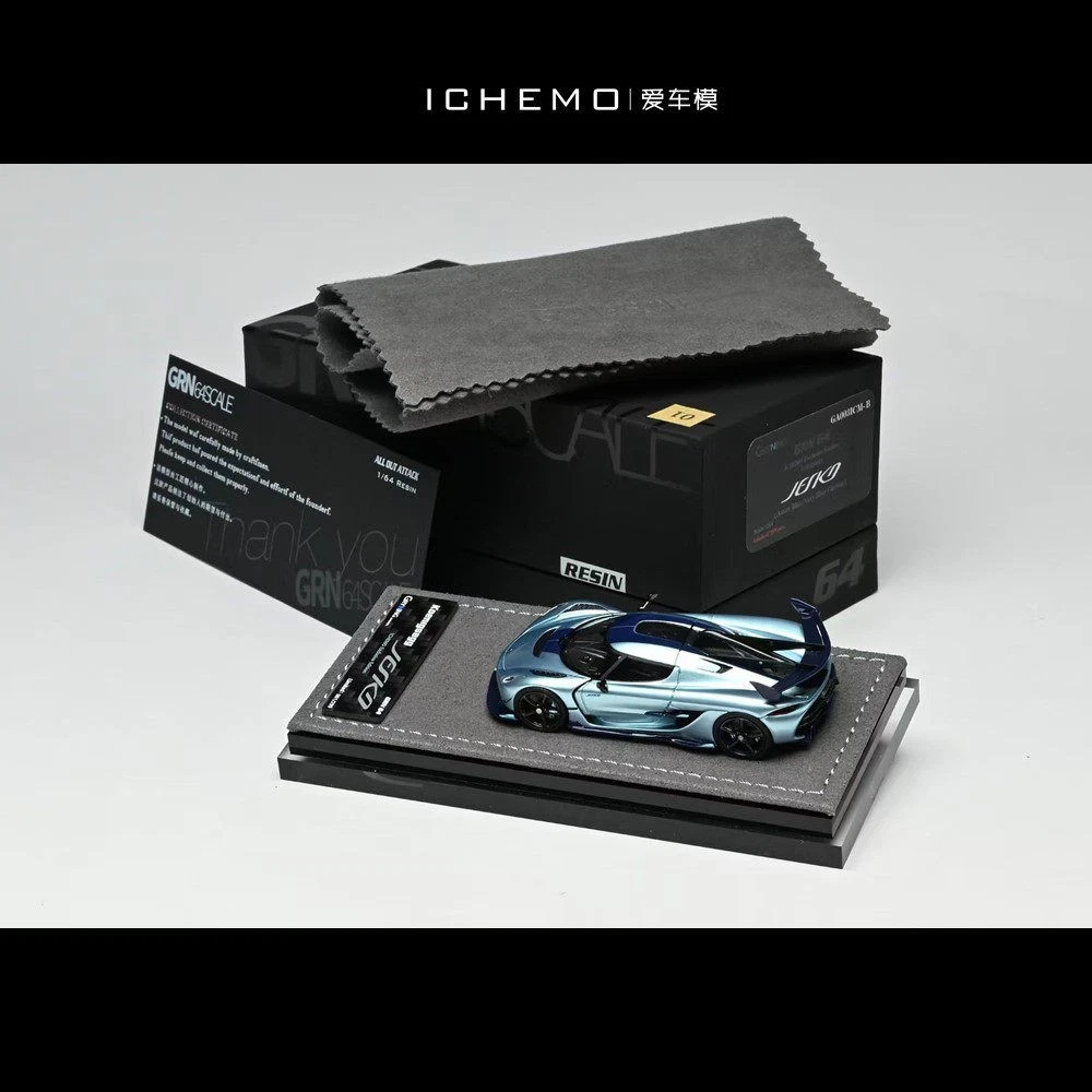 GRYNING 1:64 Koenigsegg Jesko Custom Resin Car Model - A