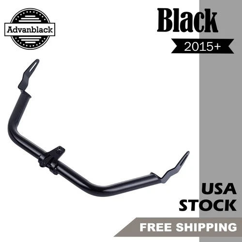 Advan Black Fairing Support Bracket Fits for 2015+ Road Glide Chopped Crash Bar