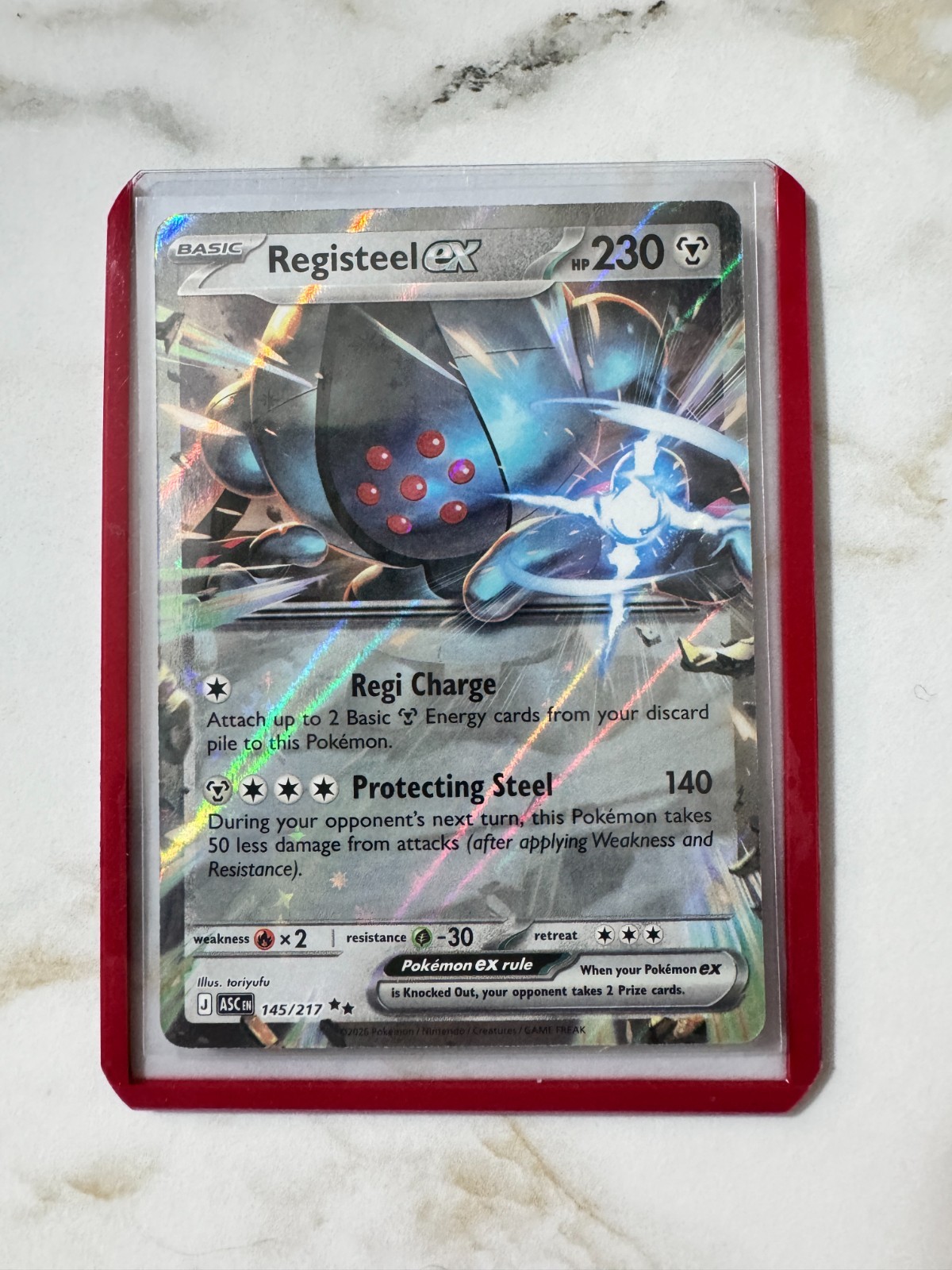 Registeel ex 145/217 Ascended Heroes