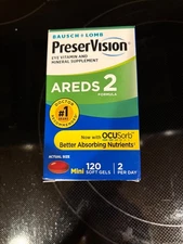 PreserVision Areds 2 Eye Vitamin and Mineral  120 Softgels