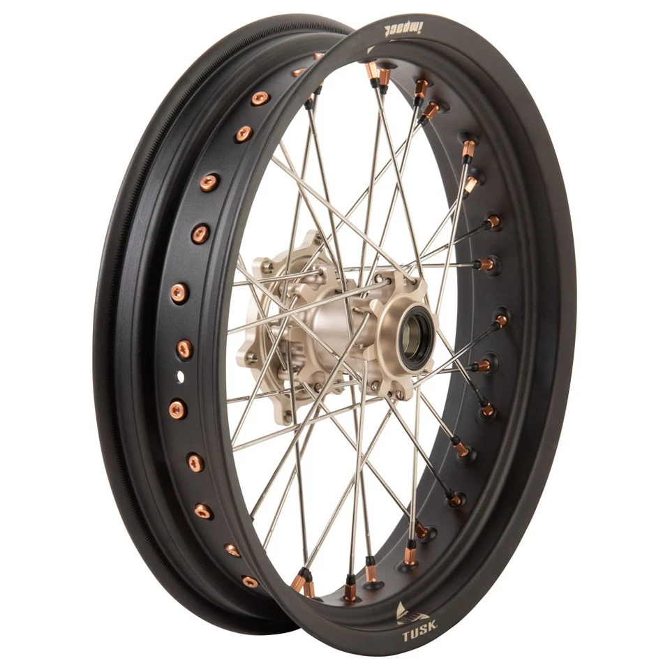 Juego completo de ruedas delanteras y traseras Tusk Impact Supermoto para Yamaha WR426F 2001 Foto 4 de 4