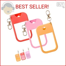 Palksky Protective Silicone Case for Touchland Hand Sanitizer with Keychain | Co