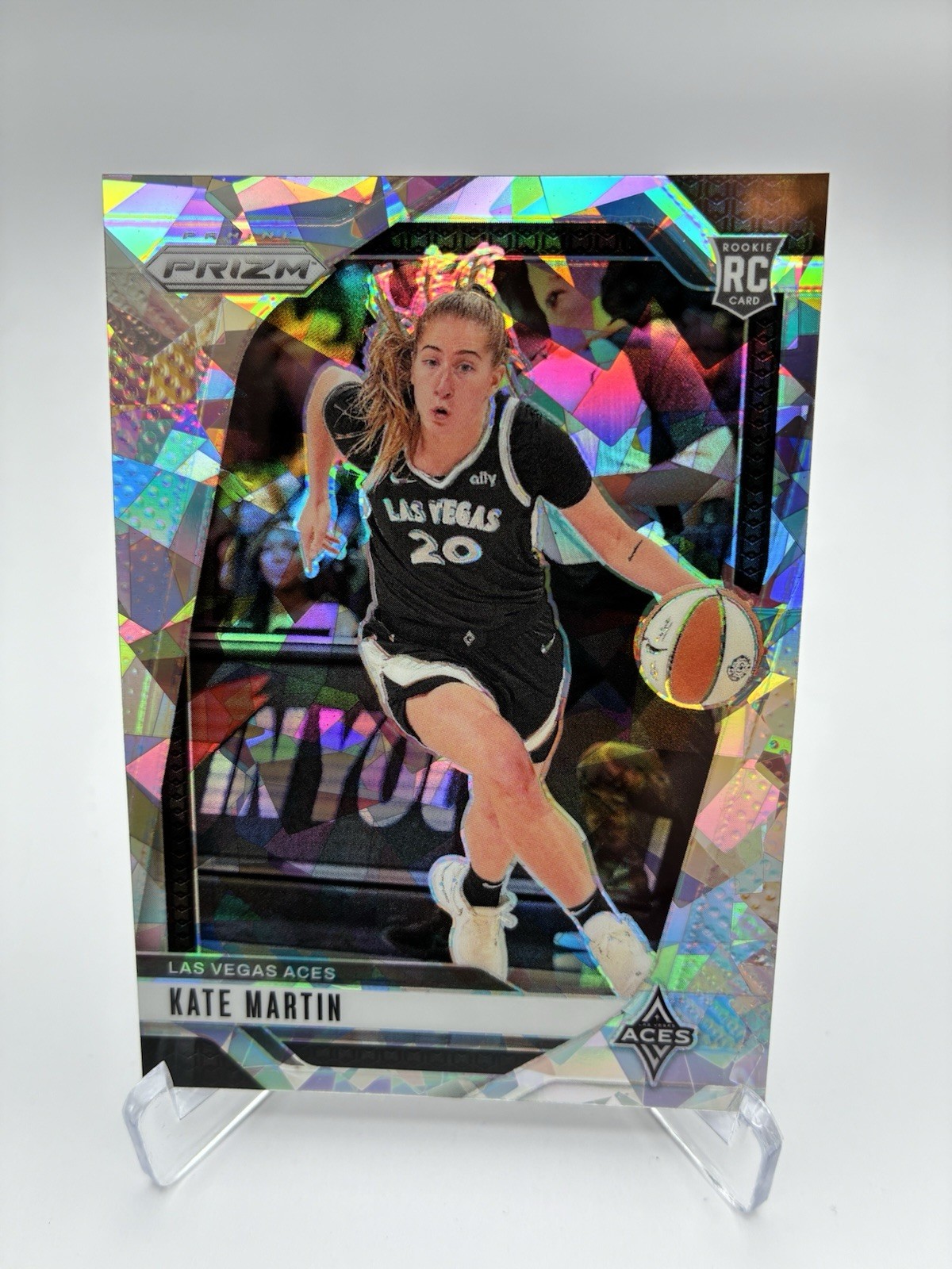 2024 Panini Prizm WNBA - Kate Martin #126 Ice Prizm (RC)