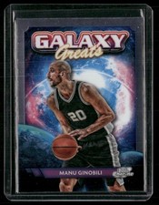 2023-24 Topps Chrome Cosmic #GG-33 Manu Ginobili Galaxy Greats