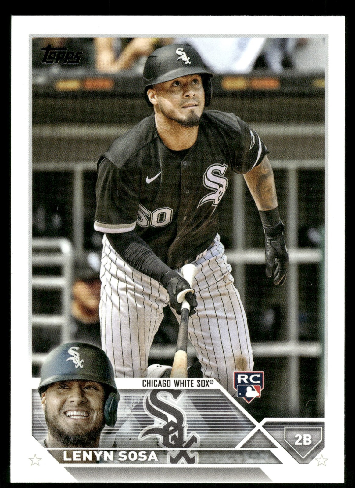2023 Topps #140 Lenyn Sosa 582 Montgomery Club Chicago White Sox