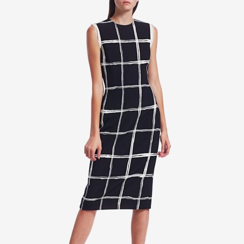 Abito tubino con finestra collezione Jason Wu taglia 8 - Foto 3 di 4
