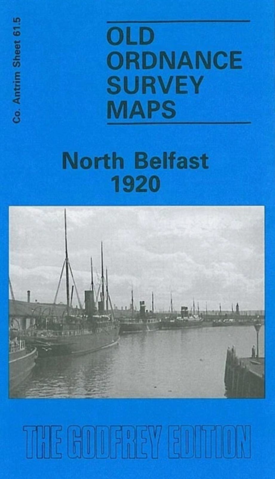 MAP OF North Belfast 1920 County Antrim Sheet 61.05 by Barbara Morris NEW