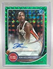 Ron Holland II 2025 Bowman #BCA-RH Green Geometric Refractor Chrome Auto 10/99