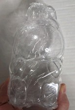 Protective Plush Doll Clear Hard Standing Acrylic Display Case Sitting New