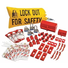 Condor 437R68 Lockout Kit, Black/Yellow, 9-3/4" H