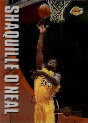 2001-02 Topps Chrome Team Topps #TT1 Shaquille O'Neal - NM-MT